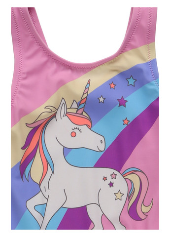 Розовый демисезонный купальник слитный, майо C&A