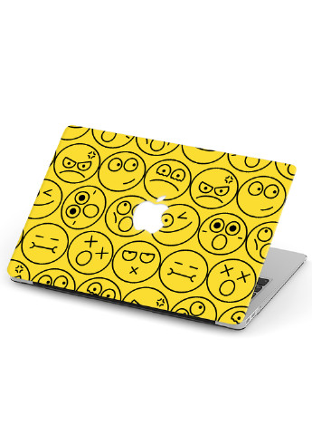 Чохол пластиковий для Apple MacBook 12 A1534 / A1931 Смайли (3365-2521) MobiPrint (218865574)