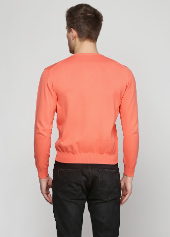 Оранжевый демисезонный пуловер пуловер Barbieri