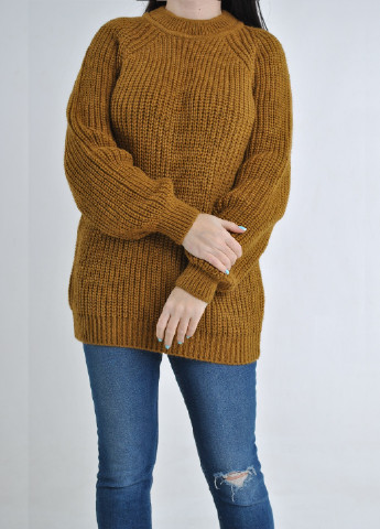 Гірчичний зимовий светр Berta Lucci