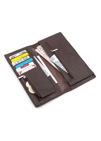 Чоловічий шкіряний гаманець 9,5х18,5х2,5 см st leather (252128637)