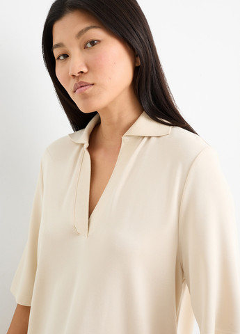 Бежева кежуал сукня сукня-футболка C&A однотонна