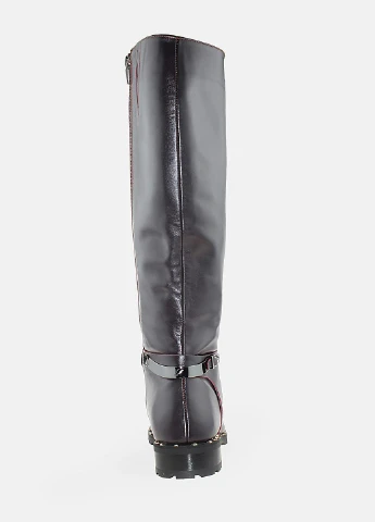 Зимние сапоги rcl2997 бордовый Classic Style