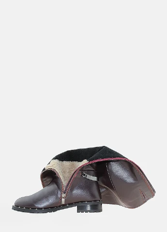 Зимние сапоги rcl2997 бордовый Classic Style