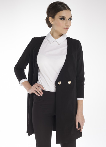 Чорне демісезонне Пальто Arefeva