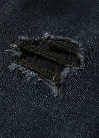 Темно-синие демисезонные зауженные, бойфренды джинсы C&A