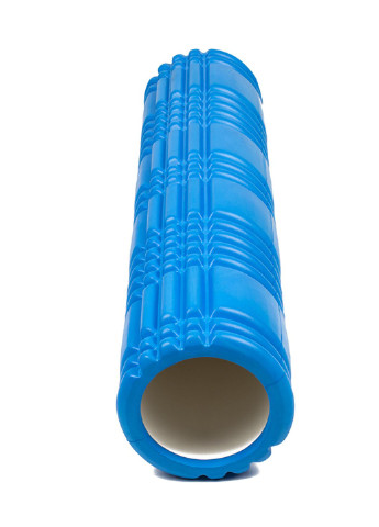 Масажний ролик Grid Roller v3.0 60 см синій (ролер, валик, циліндр для йоги, пілатесу і масажу) EasyFit (237657449)