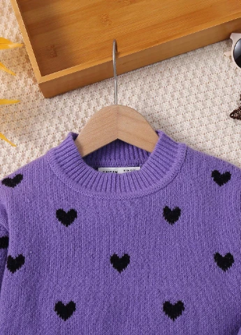 Лиловый демисезонный джемпер джемпер SHEIN