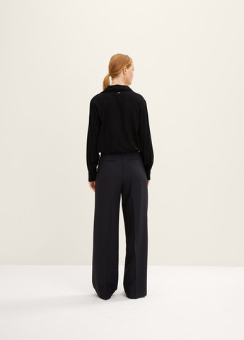 Чёрная блуза Tom Tailor