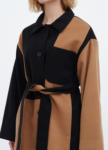 Комбіноване демісезонне Пальто однобортне Monki