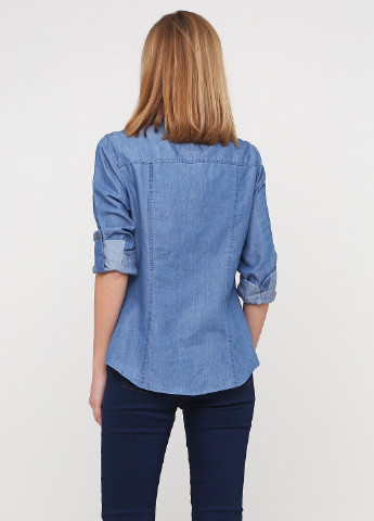 Голубой джинсовая рубашка меланж Michael Kors