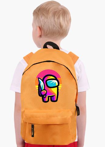 Детский рюкзак Амонг Ас Красный (Among Us Red) (9263-2406) MobiPrint (217075001)