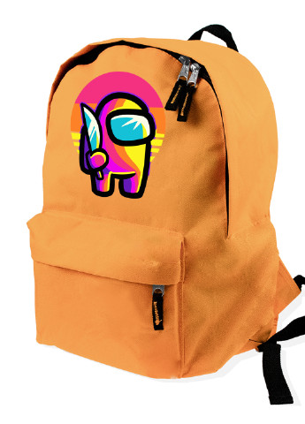 Детский рюкзак Амонг Ас Красный (Among Us Red) (9263-2406) MobiPrint (217075001)