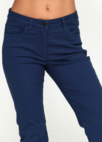 Синие демисезонные зауженные джинсы BRANDTEX CLASSIC