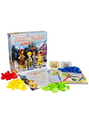 Настольная игра Ticket to Ride Junior Европа Hobby World 29.8 х 29.8 х 7.1 (232007661)