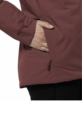 Розово-коричневая демисезонная куртка Jack Wolfskin