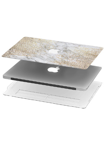 Чехол пластиковый для Apple MacBook 12 A1534 / A1931 Золотые точки (Golden Dots) (3365-1889) MobiPrint (218505515)