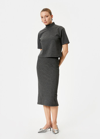 Серая блуза KOTON