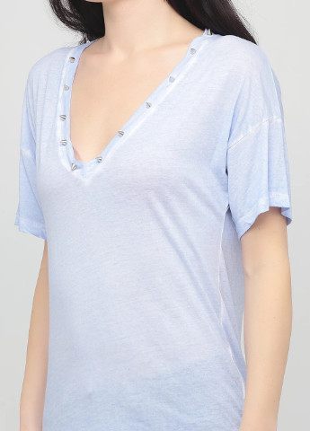 Голубая летняя футболка Asos