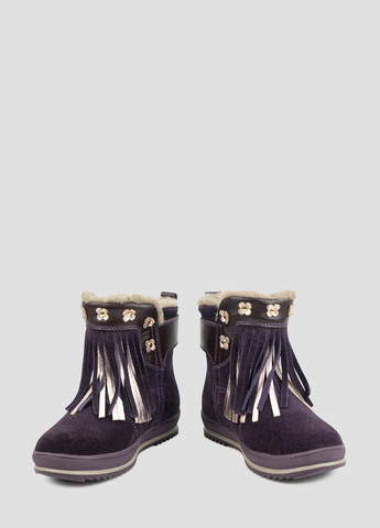 Фиолетовые кэжуал зимние ботинки Miracle