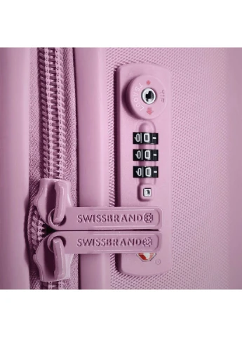 Чемодан Berlin (M) Violet (SWB_LHBER705M) Swissbrand (252825196)