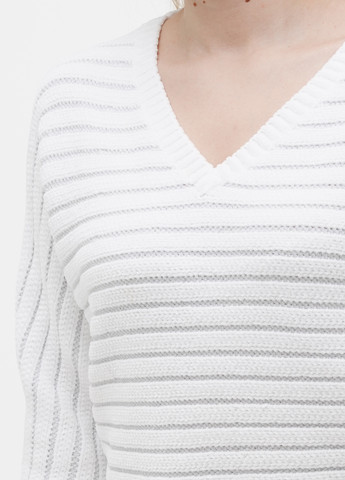 Білий демісезонний пуловер пуловер Comma