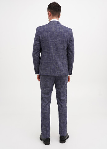 Синий демисезонный костюм (пиджак, брюки) брючный Federico Cavallini