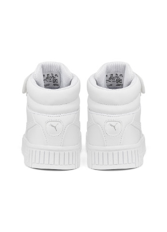 Білі дитячі кросівки carina 2.0 mid sneakers kids Puma