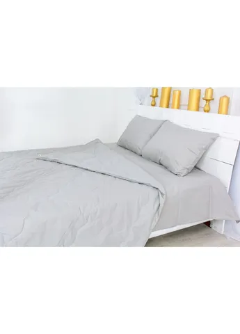 Ковдра Літній комплект 2667 Бавовна 16-5703 Light Gray ковдра 220x24 (2200003113501) Mirson (254073498)