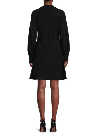 Чорна кежуал сукня сукня светр Calvin Klein однотонна