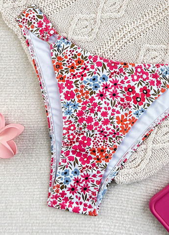 Комбінований літній купальник (ліф, трусики) бікіні, роздільний SHEIN