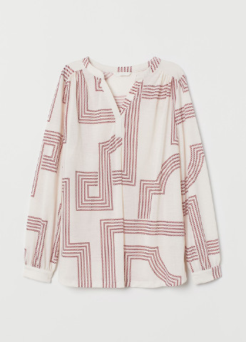 Молочна демісезонна блуза для вагітних H&M
