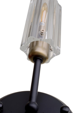 Бра LK-698W/1 E14 AB+BK Brille (242035850)