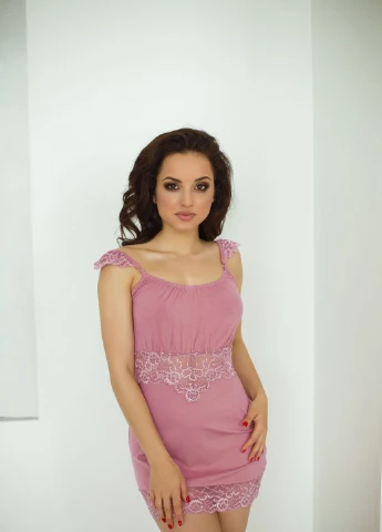 Нічна сорочка НС-М-98 Лілова орхідея Violet Delux (250214543)