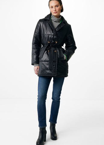 Черная зимняя куртка Mexx