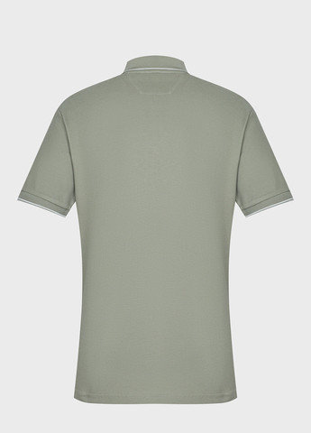 Оливковая футболка-поло для мужчин Mexx однотонная