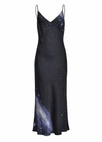 Черное кэжуал платье платье-комбинация, с открытой спиной Pinko космос