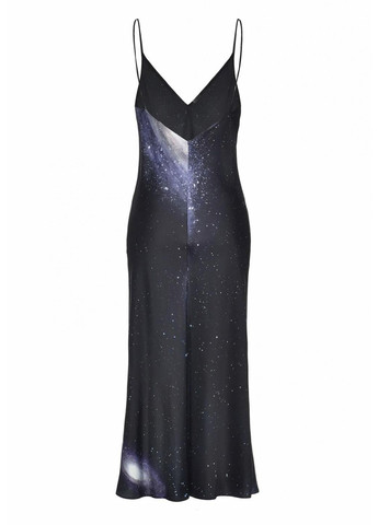 Черное кэжуал платье платье-комбинация, с открытой спиной Pinko космос