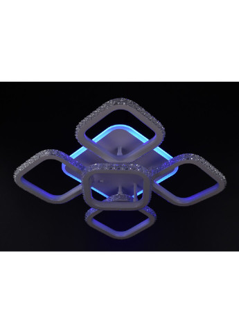 Люстра потолочная LED A77073/4+1S-RGB-wh Белый 12х42х42 см. Sunnysky (253628403)