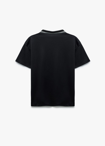 Черная футболка KOTON