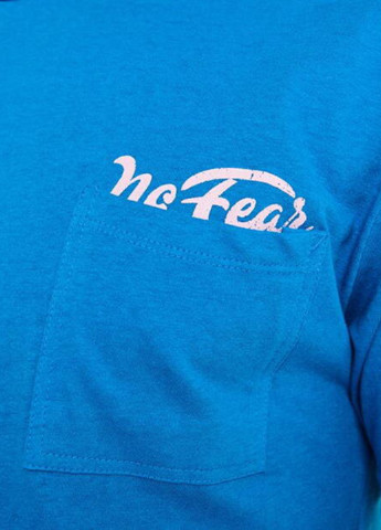 Голубая футболка No Fear
