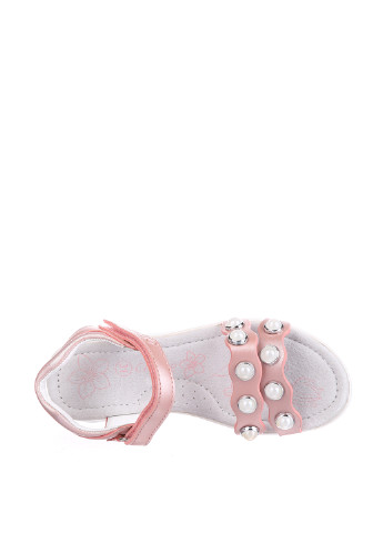 Розовые кэжуал сандалии Clibee на липучке