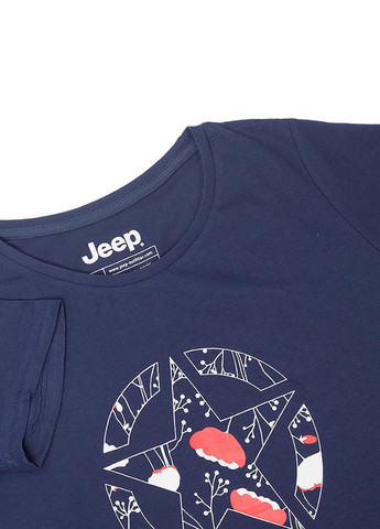Футболка O102614-A184 Jeep T-SHIRT STAR Botanical Print J22W - (319352829)