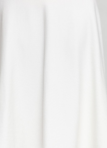 Белая кэжуал однотонная юбка Banana Republic клешированная