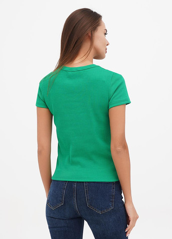 Зелена літня футболка Shik