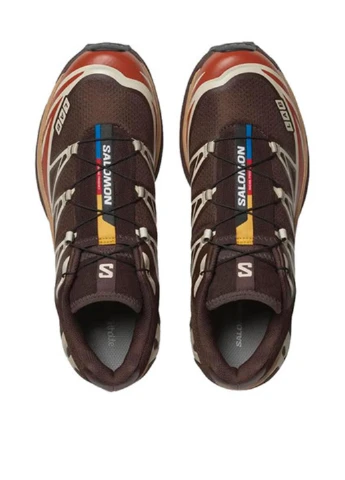 Коричневі кросівки l47737500 демісезон Salomon XT-6 Roasted Clay
