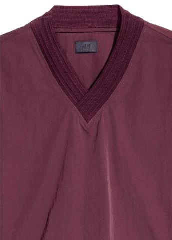 Бордовая демисезонная ветровка H&M