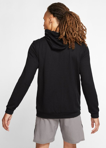 Чорна демісезонна куртка Nike M DRY HOODIE FZ FLEECE