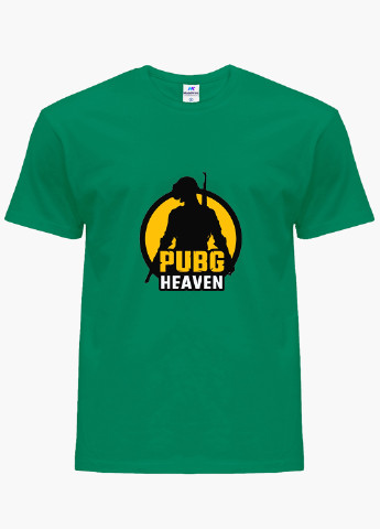 Зеленая демисезонная футболка детская пубг пабг (pubg)(9224-1185) MobiPrint