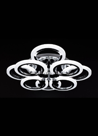 Люстра потолочная LED с пультом A2374/4+4S-RGB-ch Хром 11х45х54 см. Handmade (234538061)